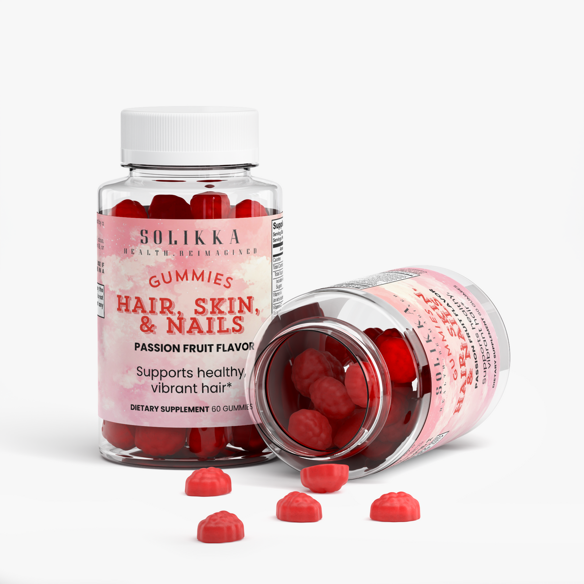 Hair, Skin & Nails -  60 Gummies