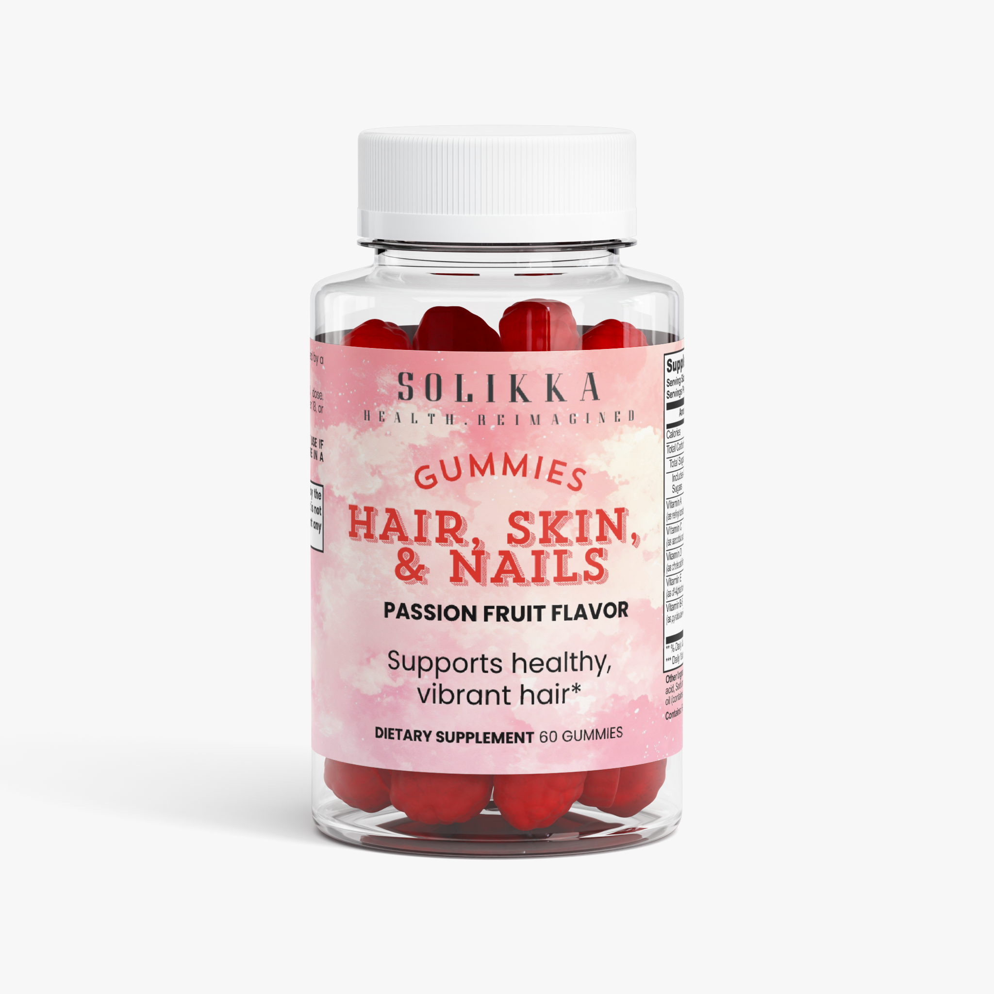 Hair, Skin & Nails -  60 Gummies