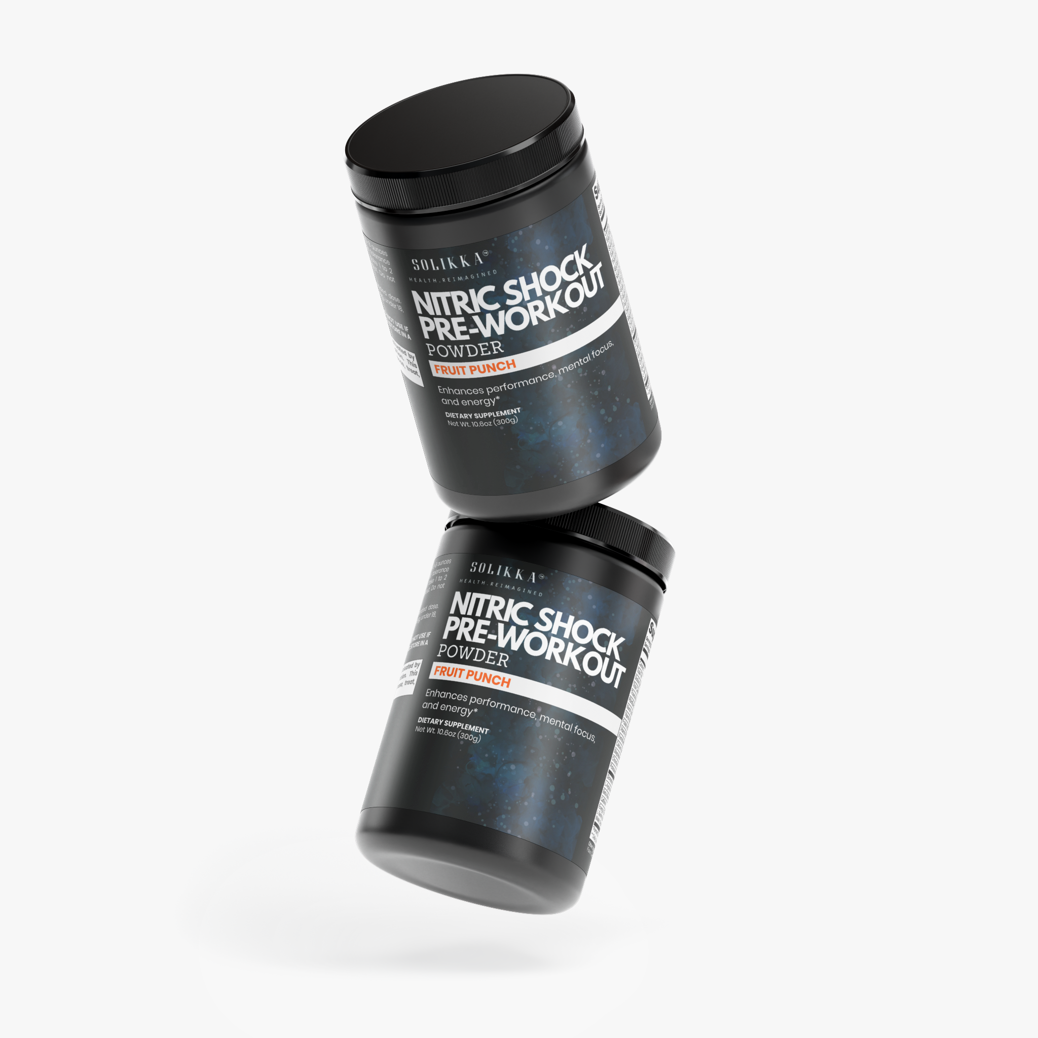 Nitric Shock Pre-Workout Powder (Fruit Punch) 10.6 Oz