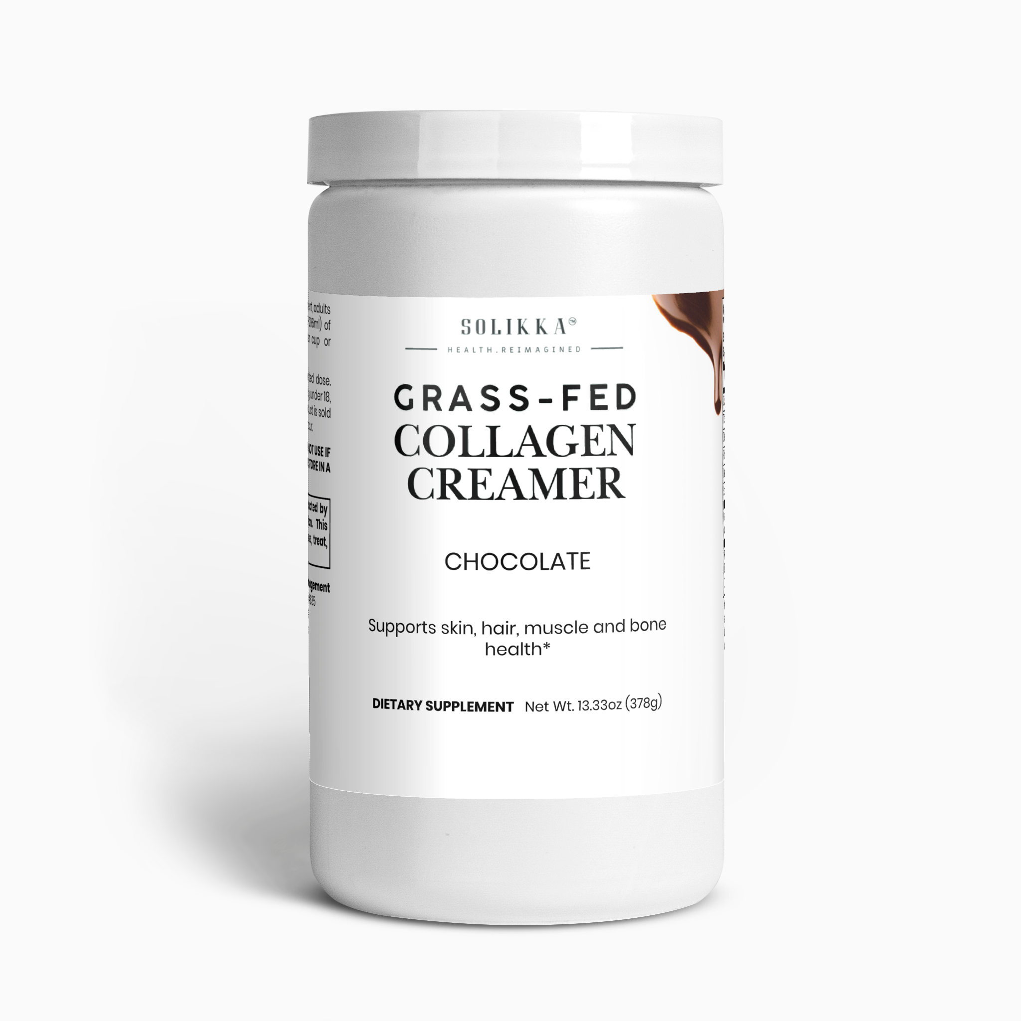 Grass-Fed Collagen Peptides Powder (Chocolate) 13.33 oz