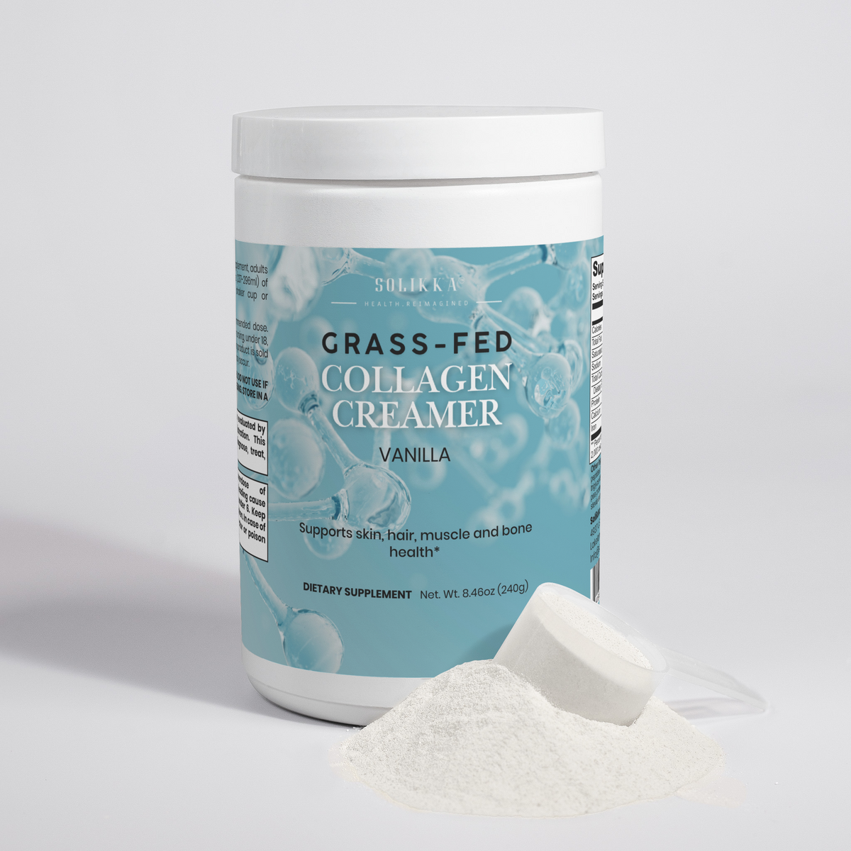Grass-Fed Collagen Creamer (Vanilla) 8.46 oz
