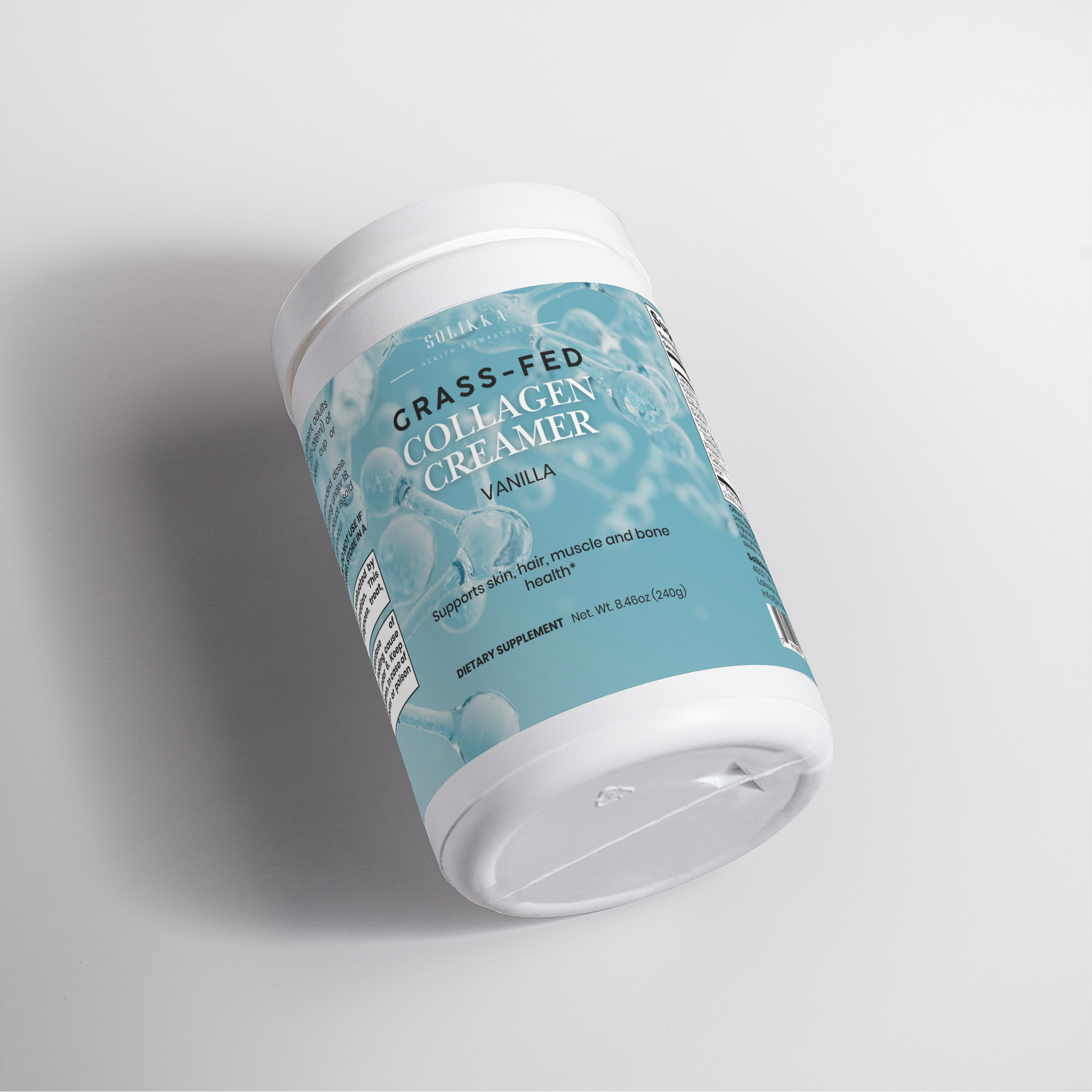 Grass-Fed Collagen Creamer (Vanilla) 8.46 oz