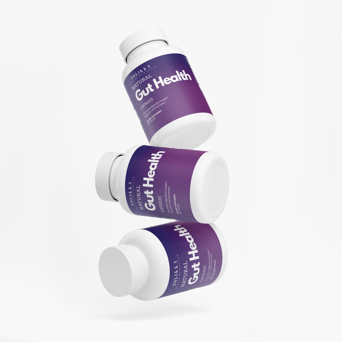 Natural Gut Health Capsules 60 Ct