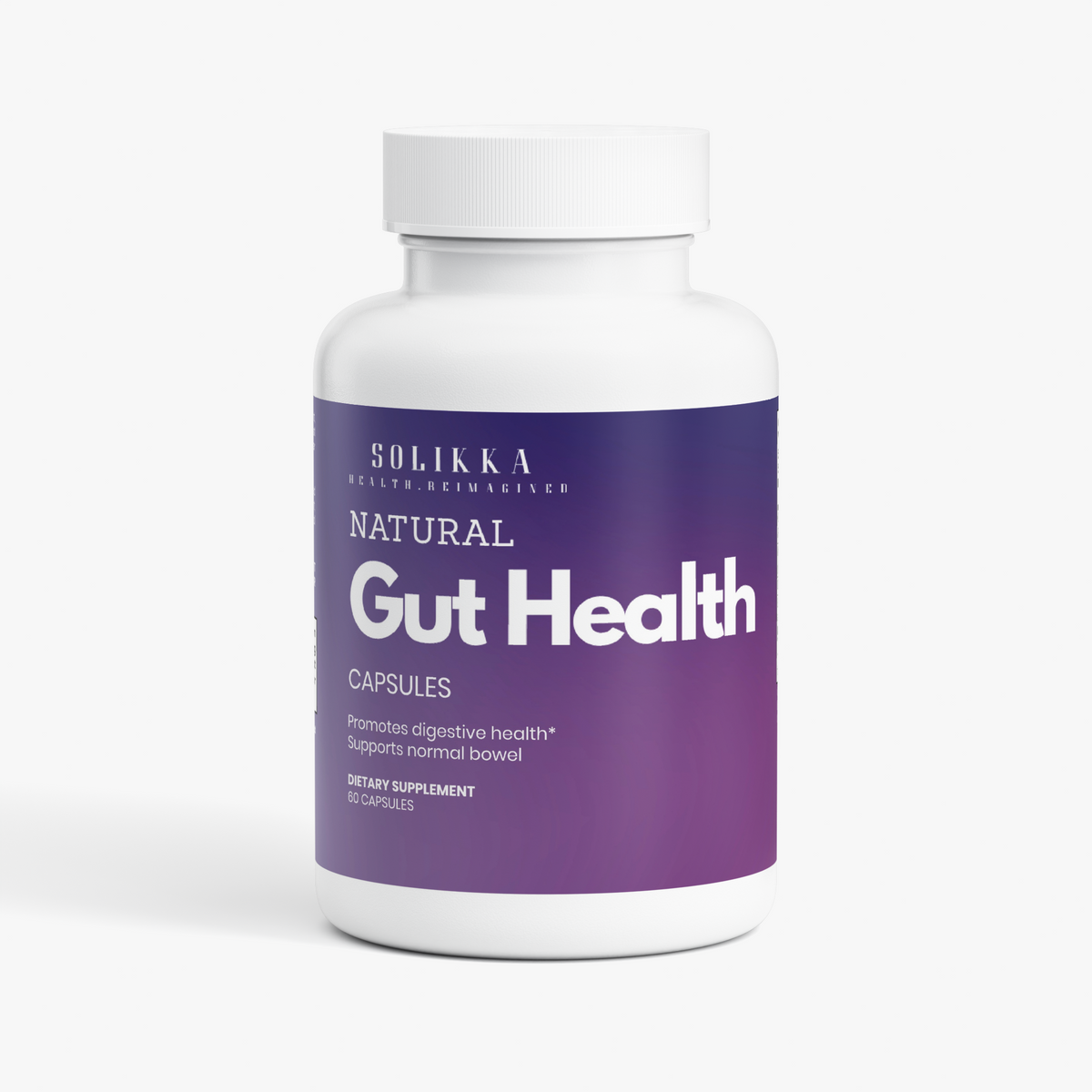 Natural Gut Health Capsules 60 Ct