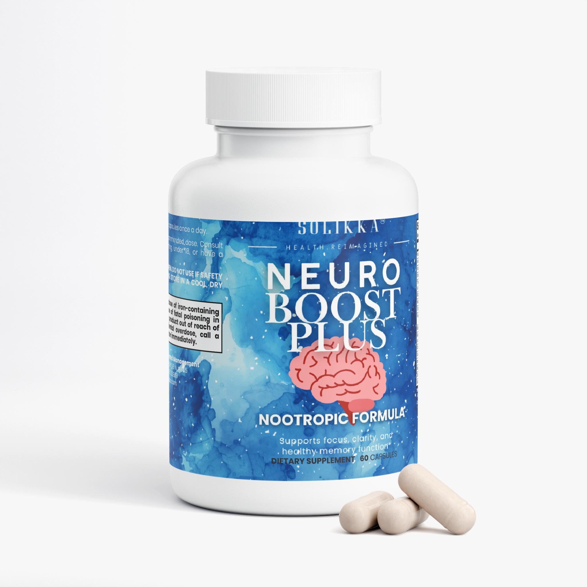 Neuro Boost Plus Brain & Focus Formula 60 Ct