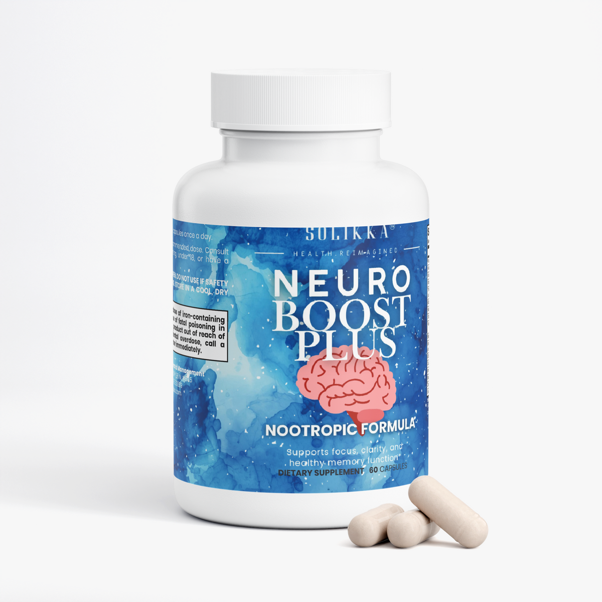Neuro Boost Plus Brain & Focus Formula 60 Ct