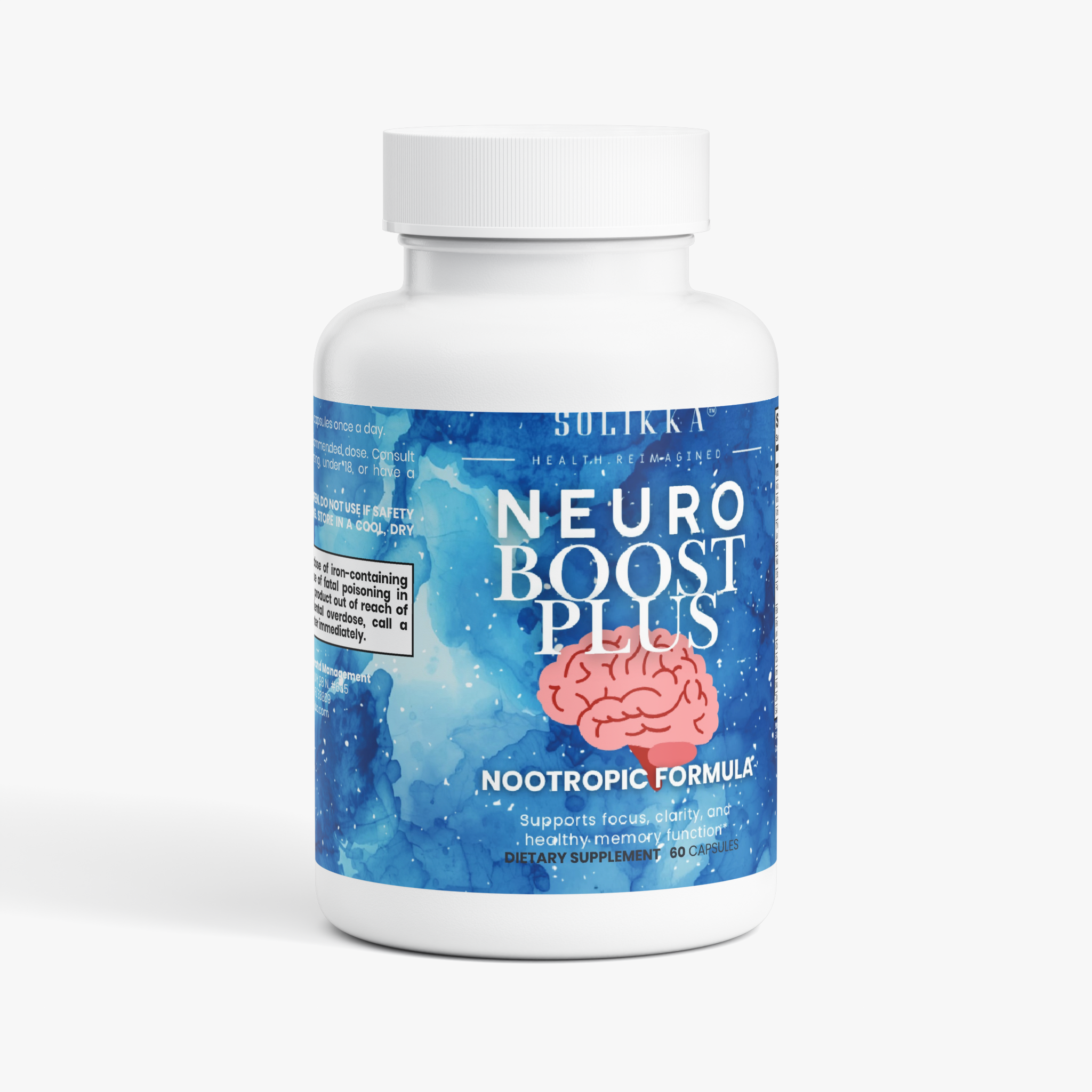 Neuro Boost Plus Brain & Focus Formula 60 Ct