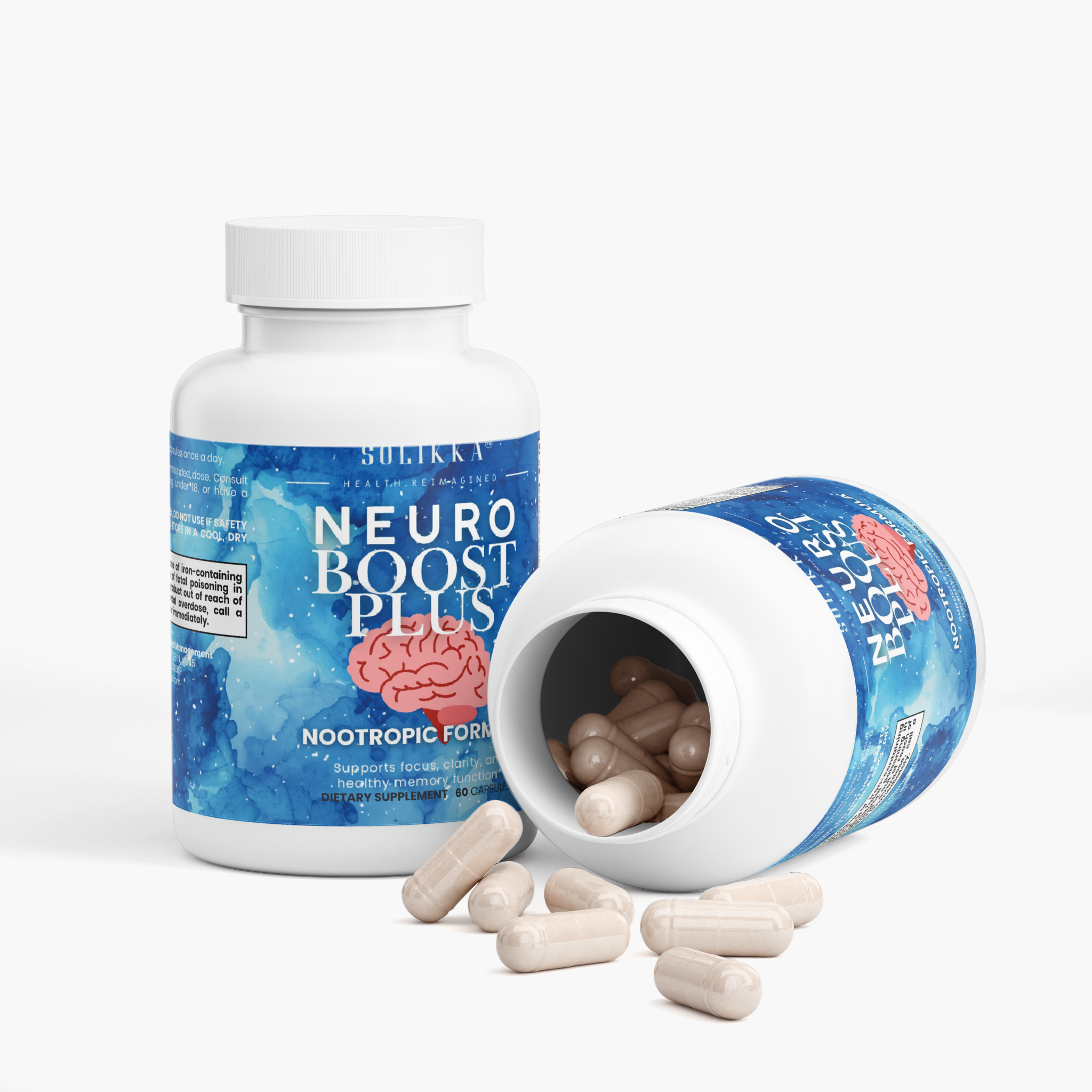 Neuro Boost Plus Brain & Focus Formula 60 Ct
