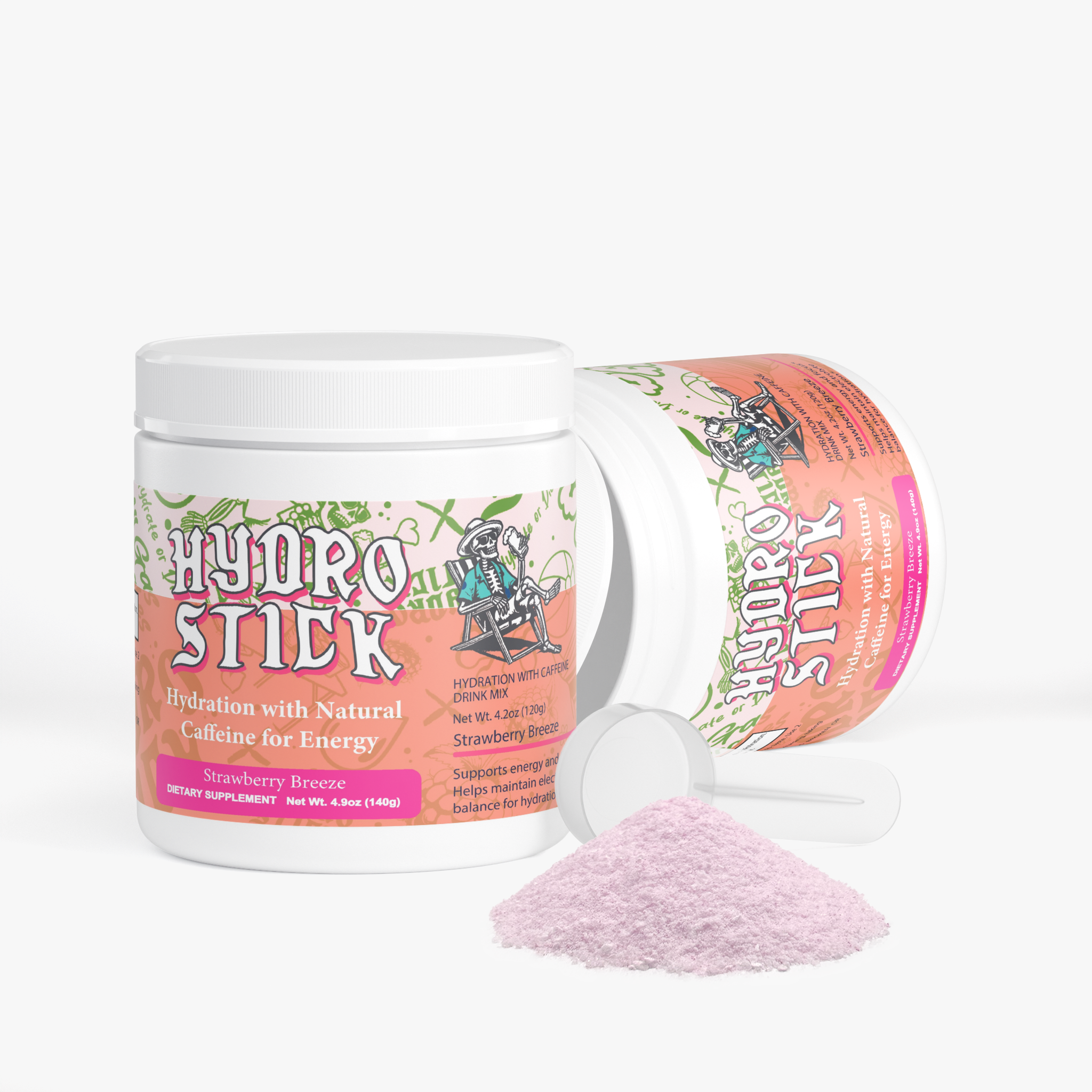 HydroStick Hydration w/ Natural Energy (Strawberry Breeze) 4.2 oz