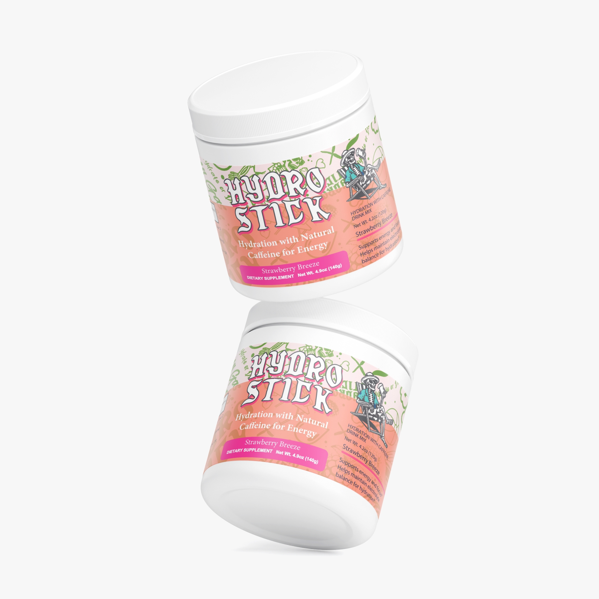 HydroStick Hydration w/ Natural Energy (Strawberry Breeze) 4.2 oz