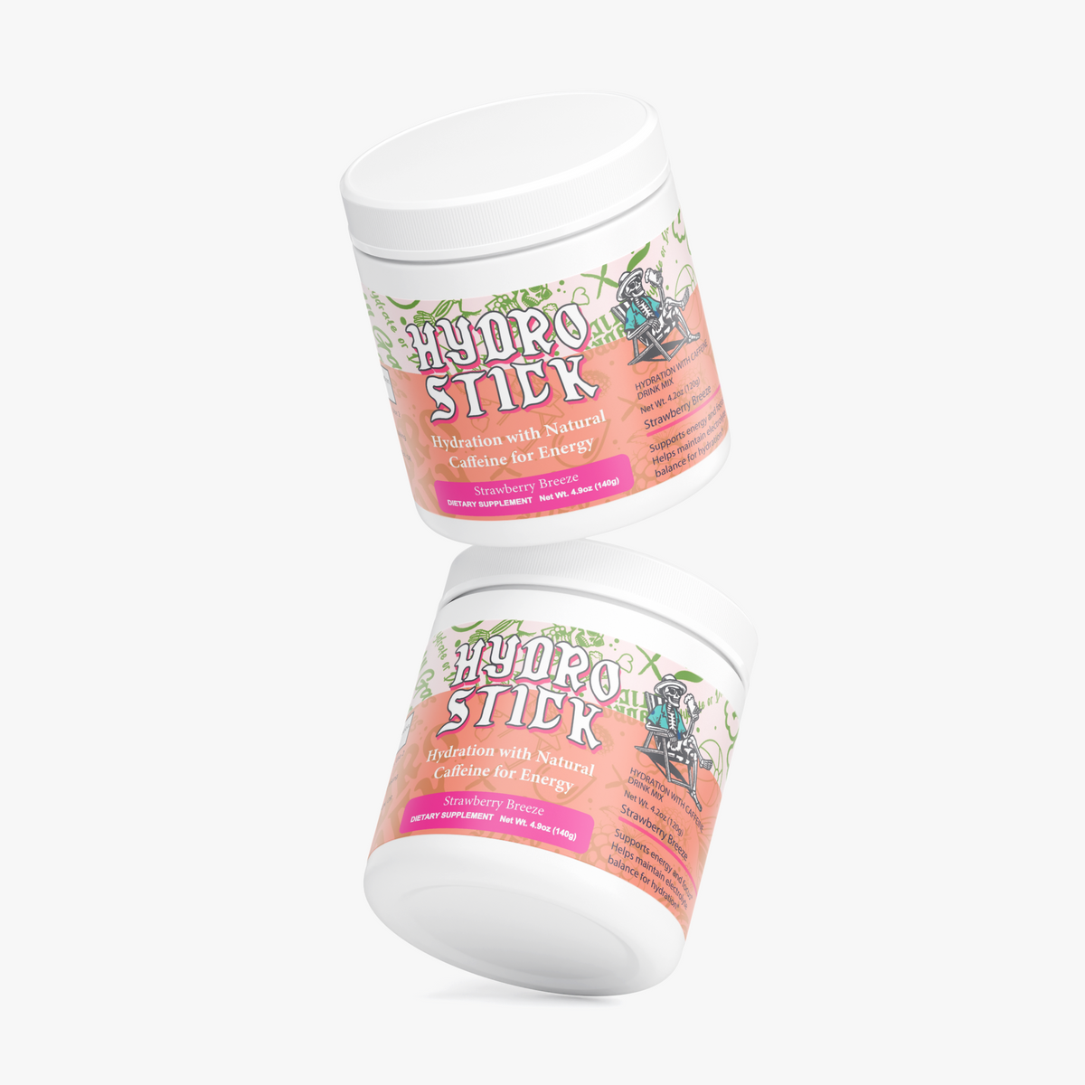 HydroStick Hydration w/ Natural Energy (Strawberry Breeze) 4.2 oz