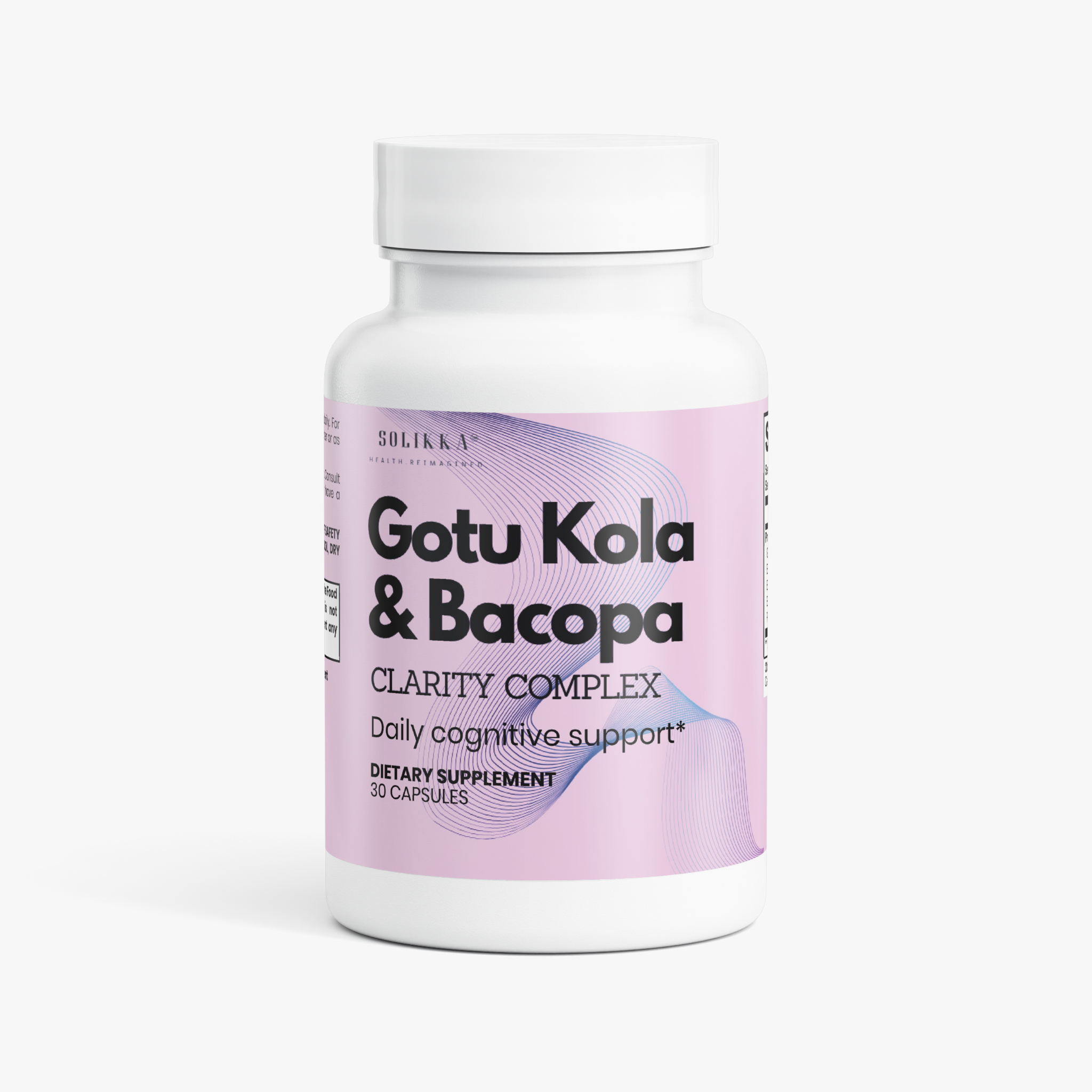 Gotu Kola & Bacopa Clarity Complex 30 Caps