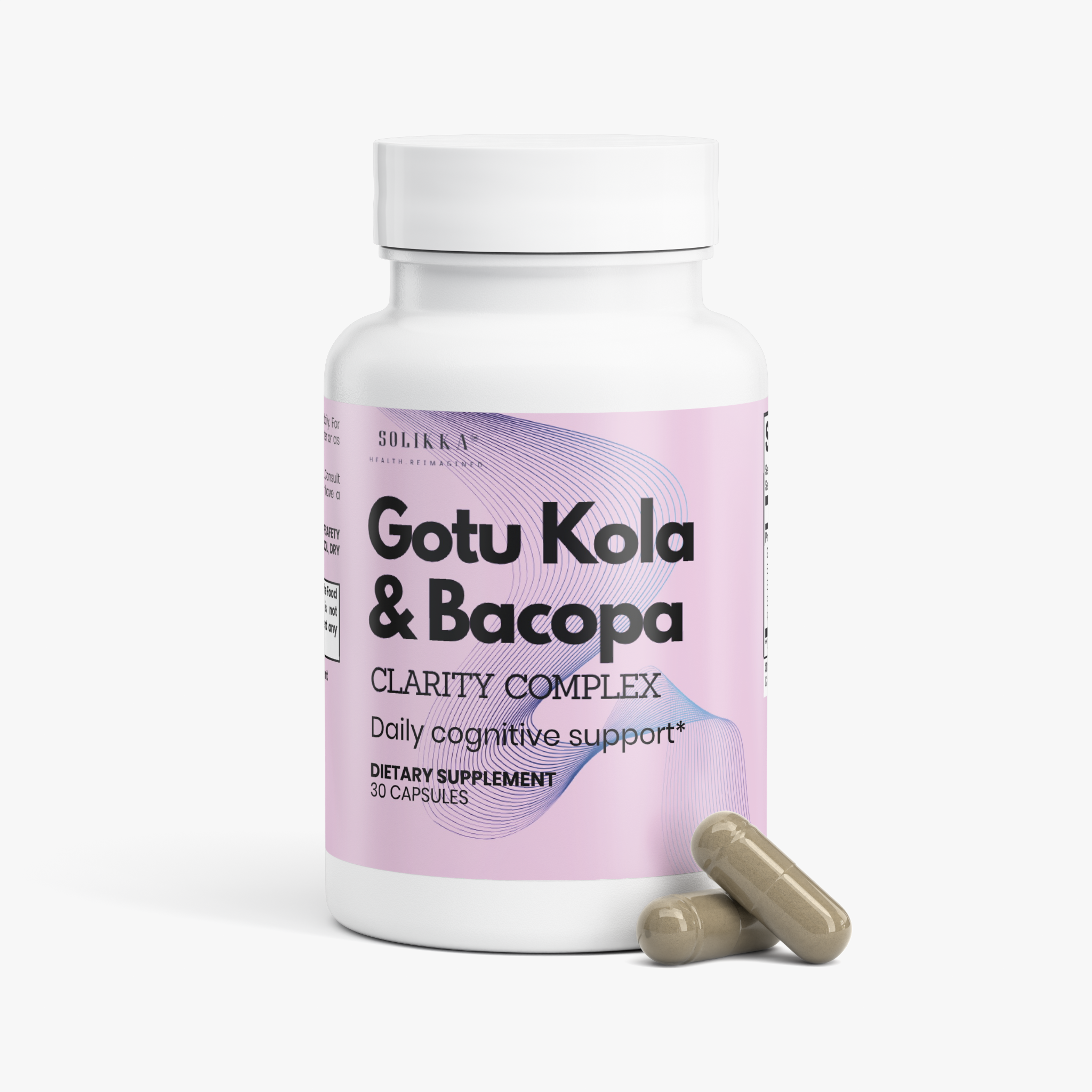 Gotu Kola & Bacopa Clarity Complex 30 Caps