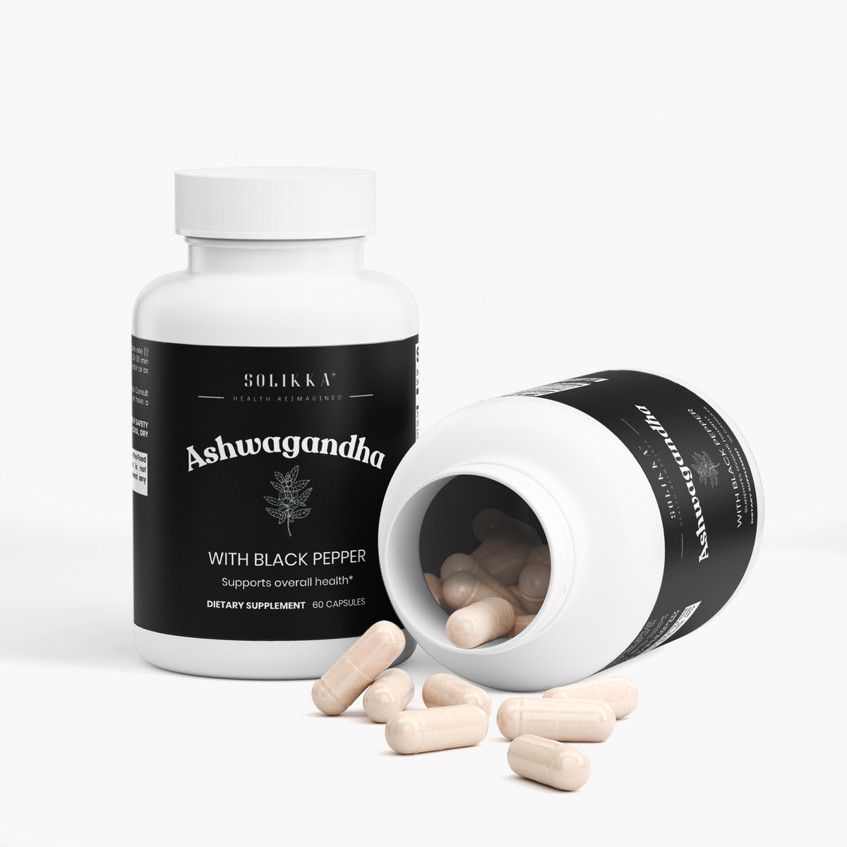 Ashwagandha with Black Pepper 60 Ct