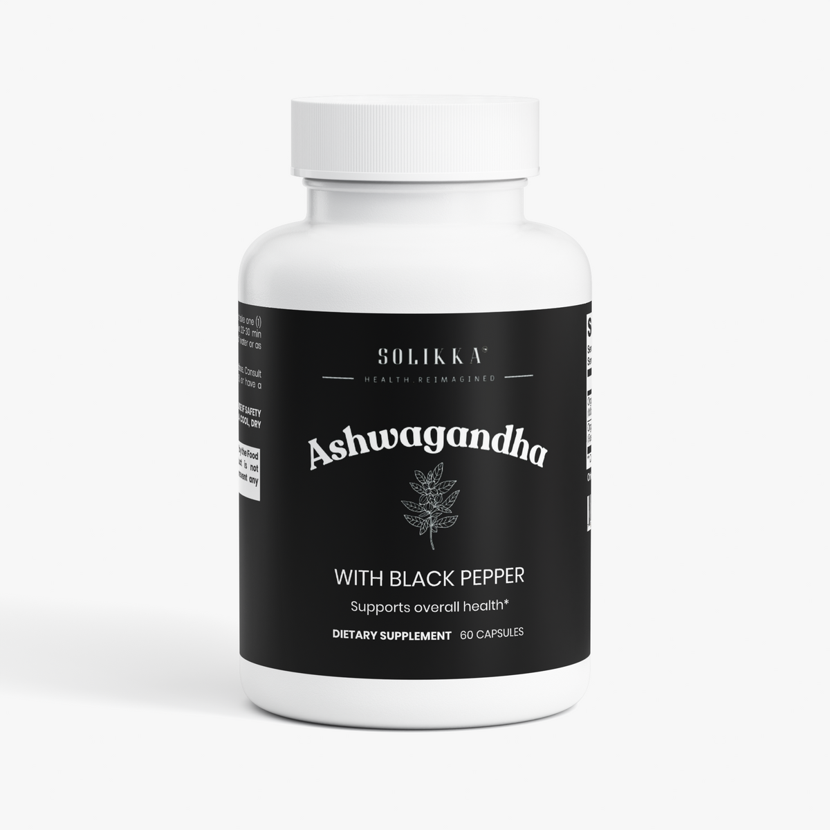 Ashwagandha with Black Pepper 60 Ct