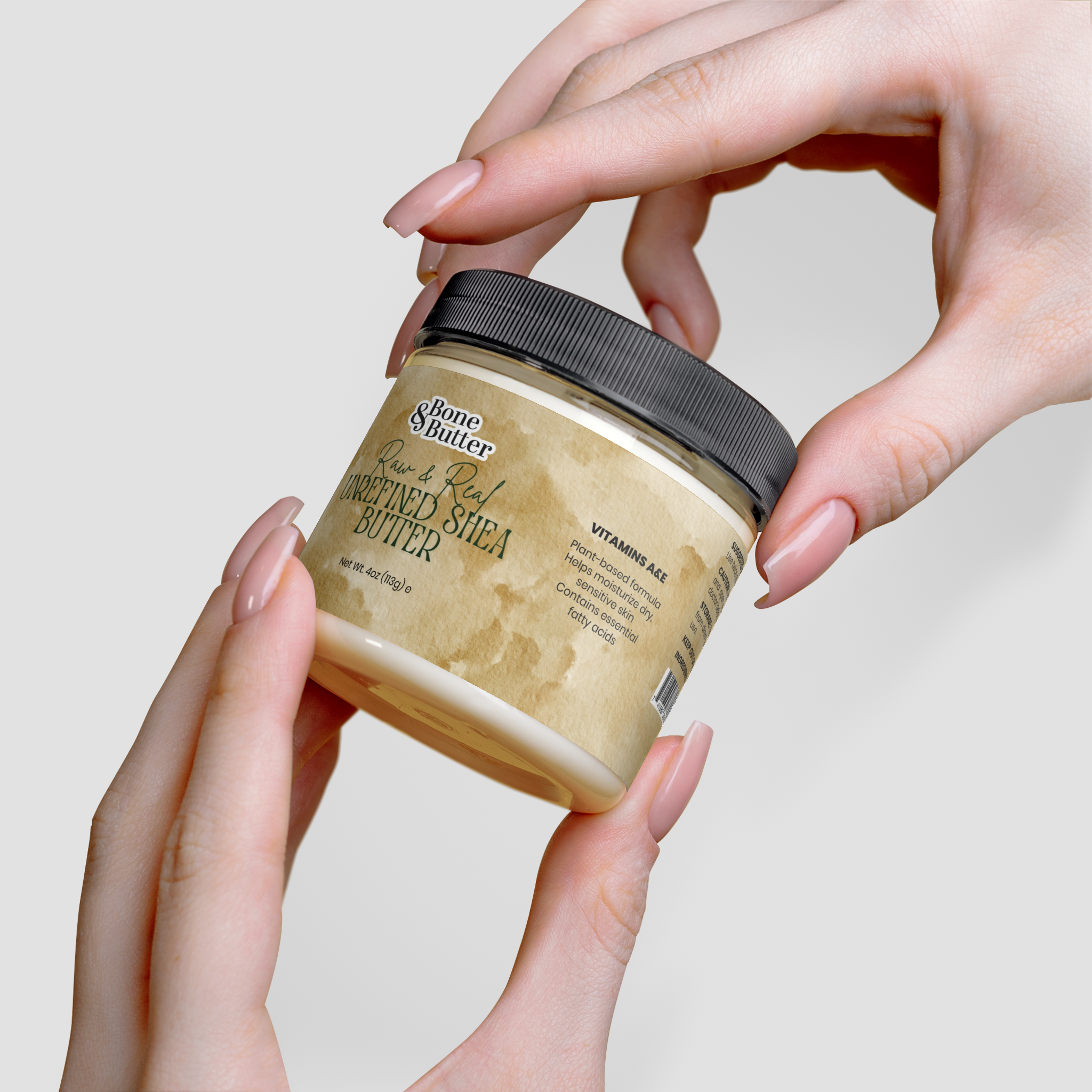 Bone & Butter Raw Shea Butter 4 Oz