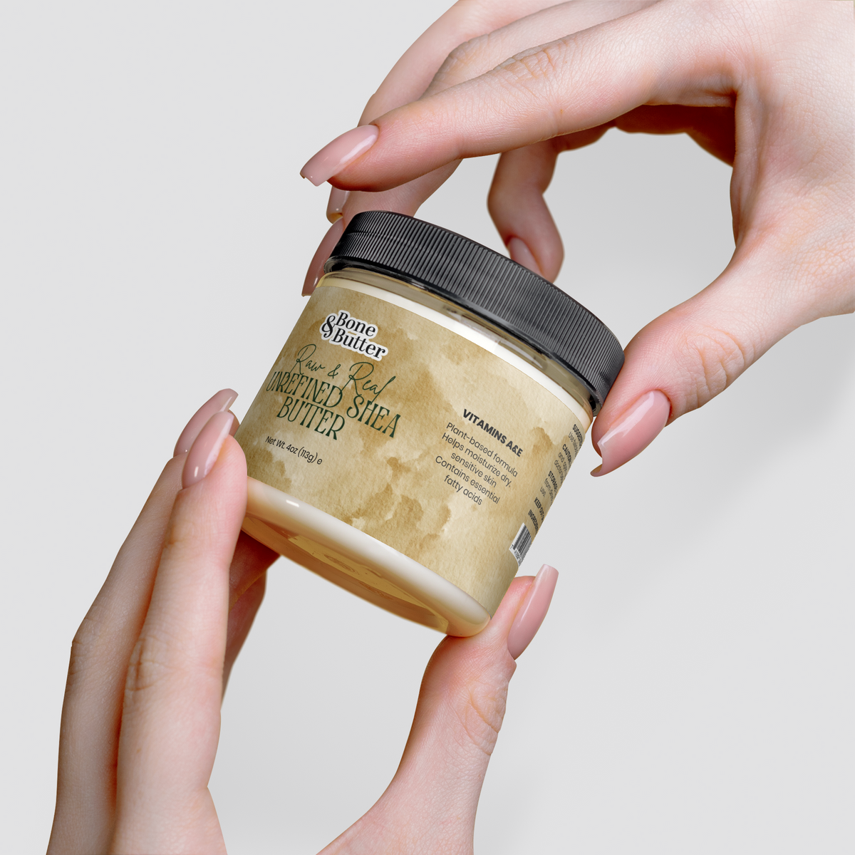 Bone & Butter Raw Shea Butter 4 Oz