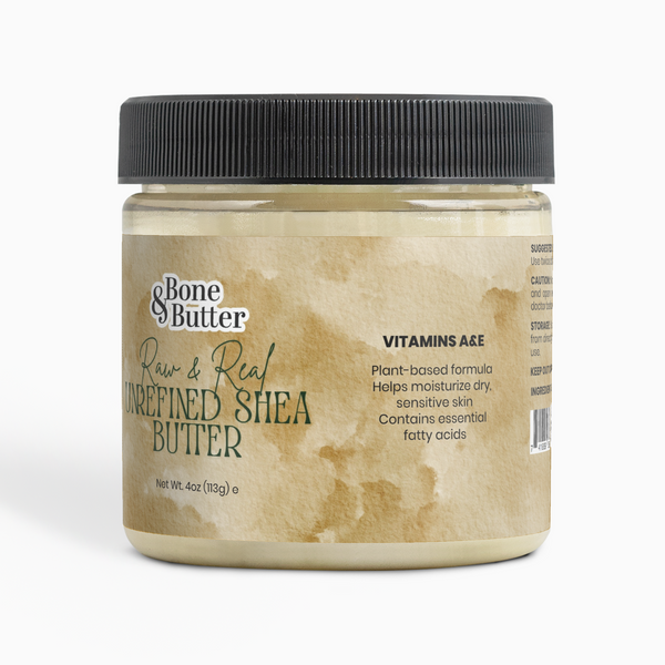 Bone & Butter Raw Shea Butter 4 Oz