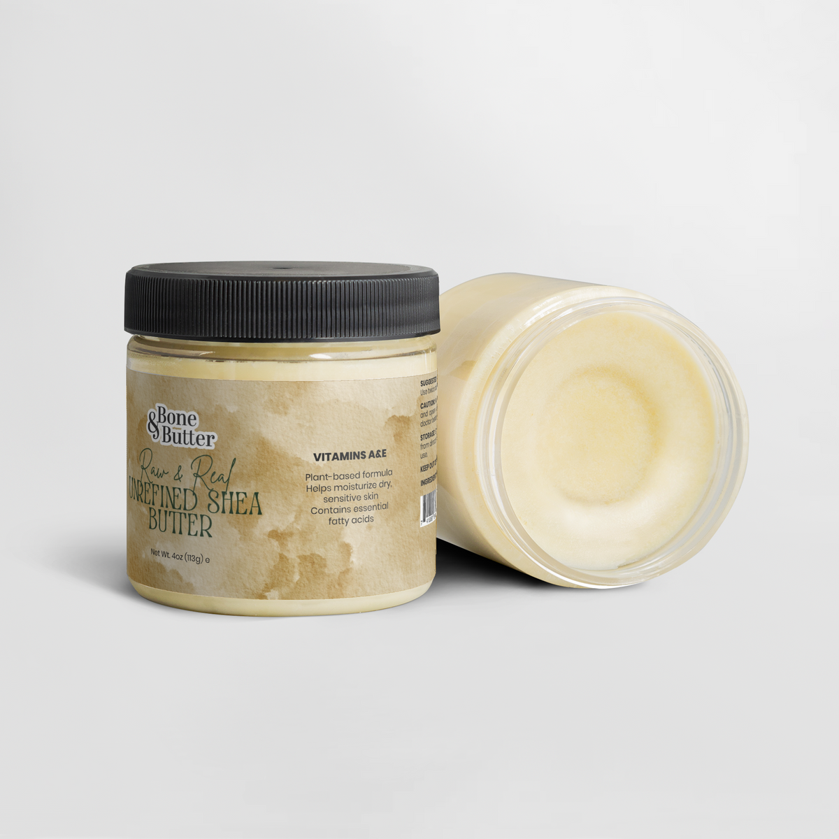 Bone & Butter Raw Shea Butter 4 Oz