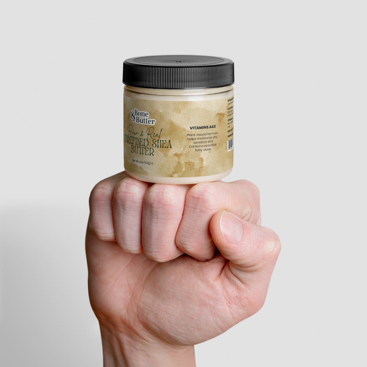 Bone & Butter Raw Shea Butter 4 Oz