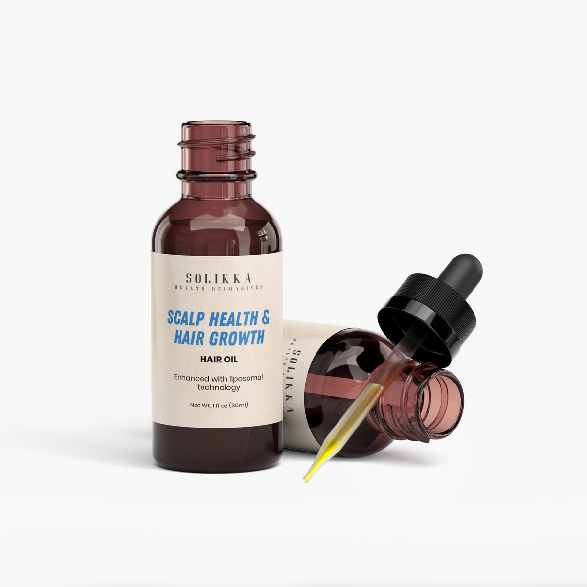 Hair Oil for Scalp Health and Hair Growth 1 Fl Oz