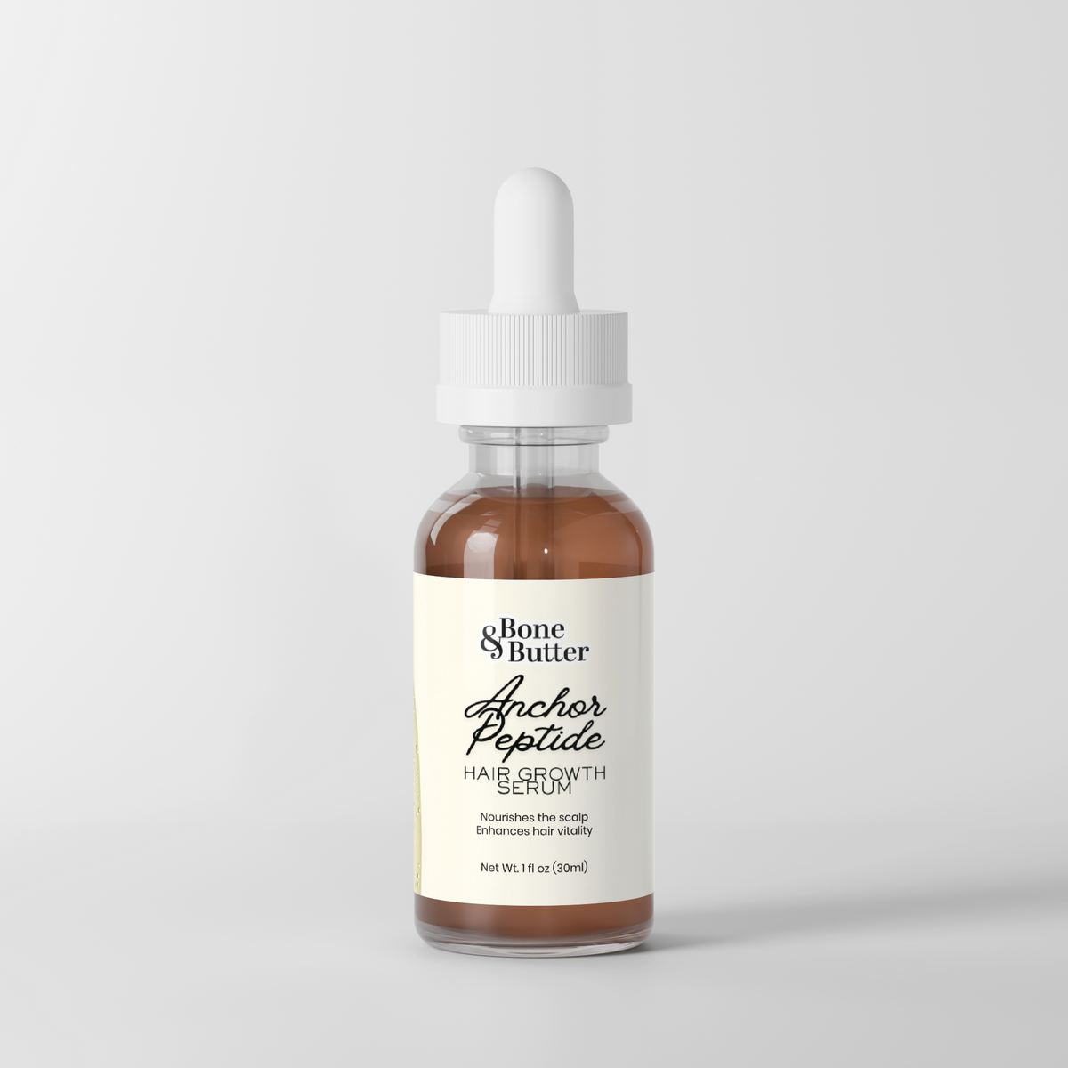 Bone & Butter Peptide Hair Growth Serum  1 Fl Oz