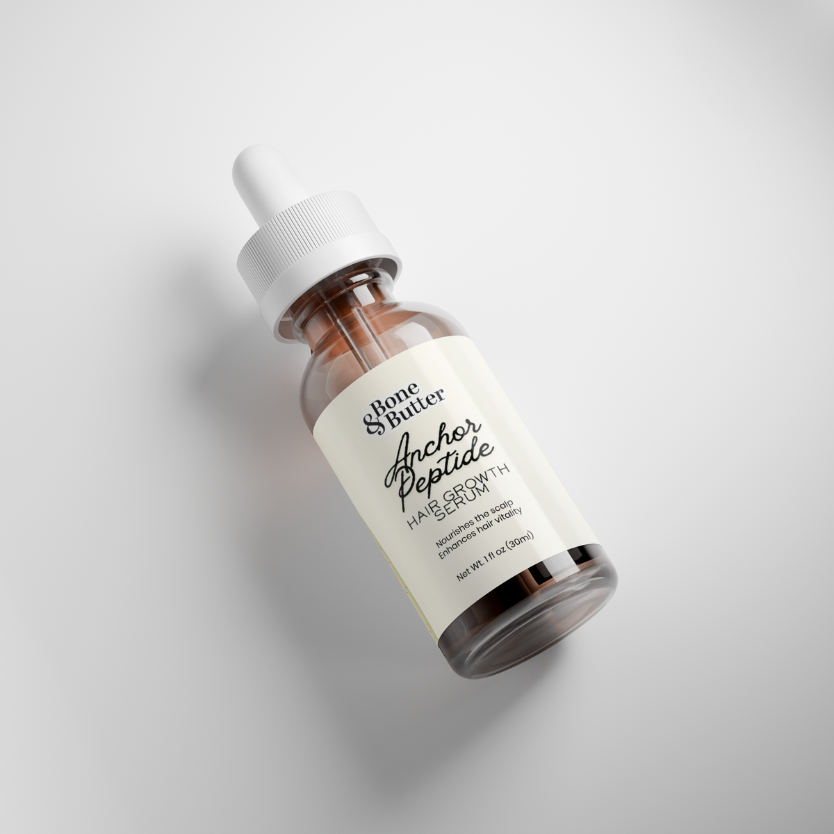 Bone & Butter Peptide Hair Growth Serum  1 Fl Oz