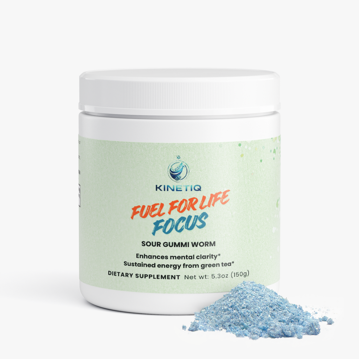 Focus Electrolyte & Brain Support Mix (Sour Gummie Worm) 5.3 Oz