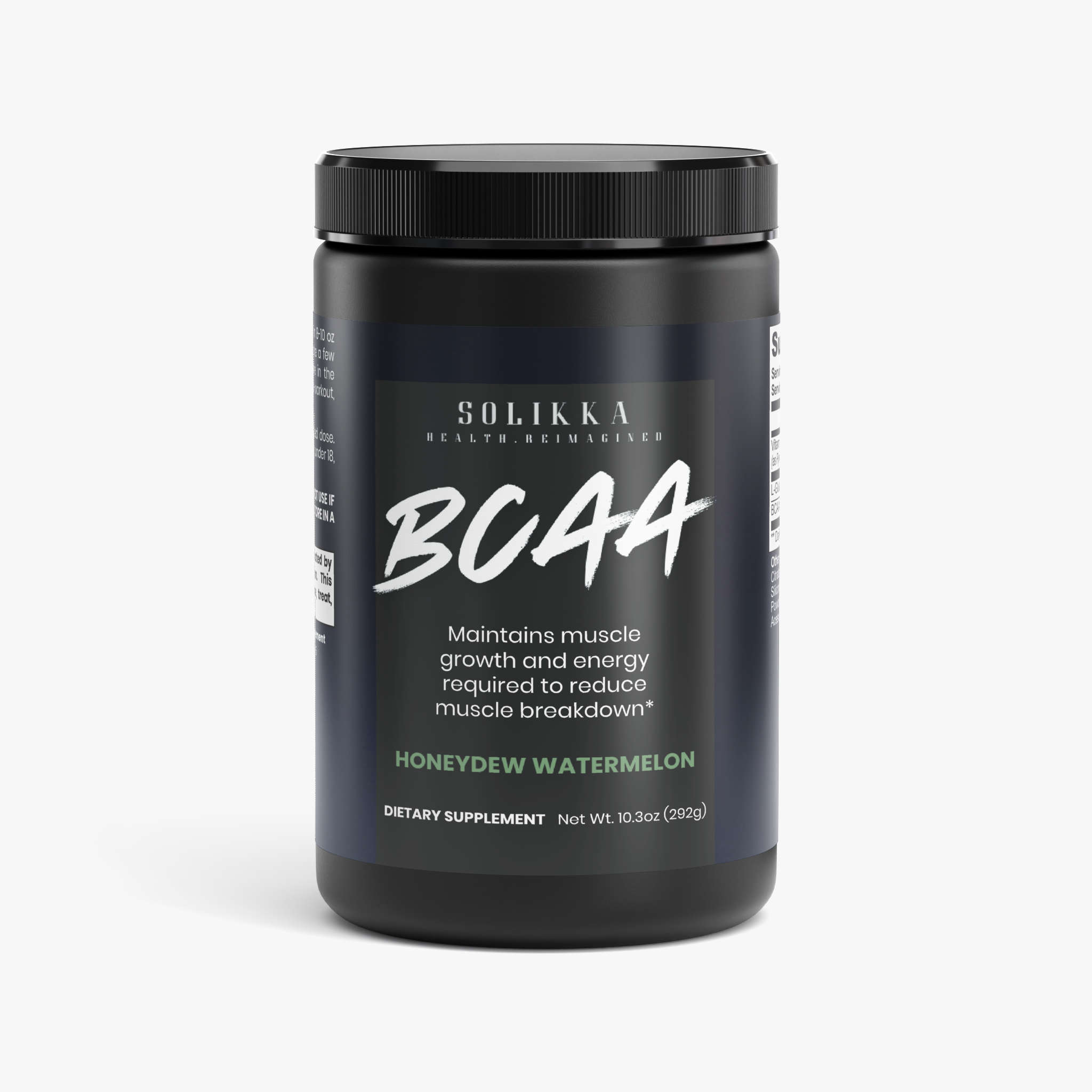 BCAA Post Workout Powder (Honeydew/Watermelon) 10.3 Oz