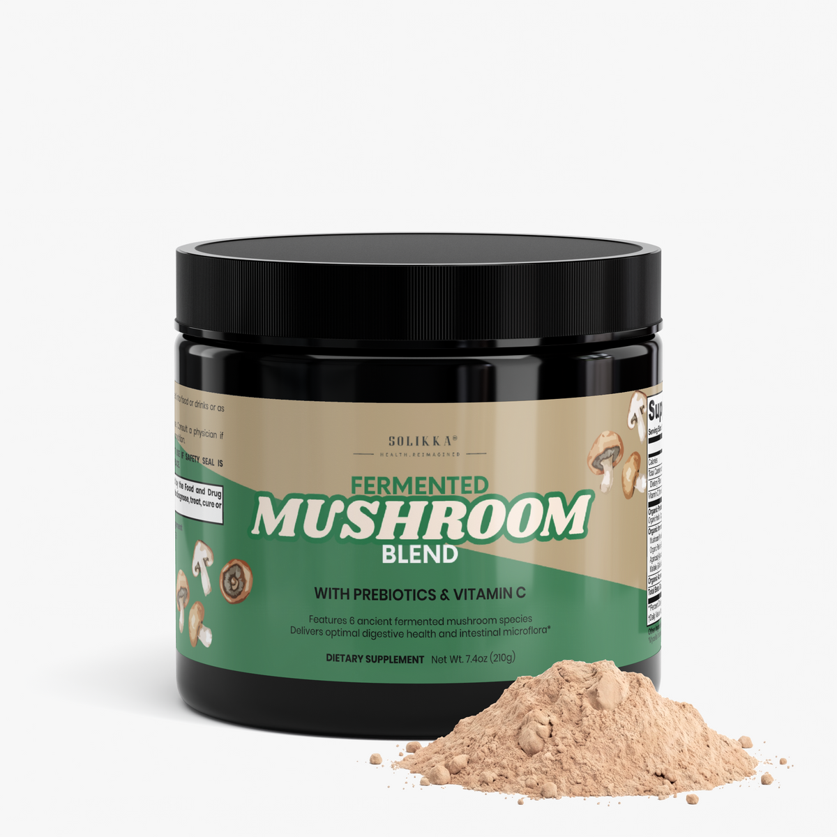 Fermented Mushroom Blend 7.4 Oz