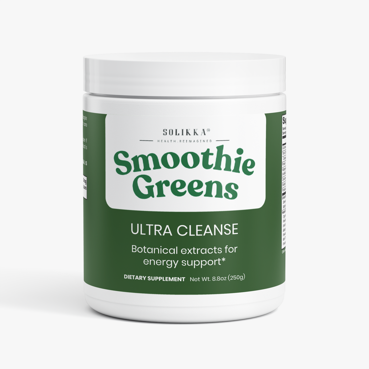 Ultra Cleanse Smoothie Greens 8.8 Oz