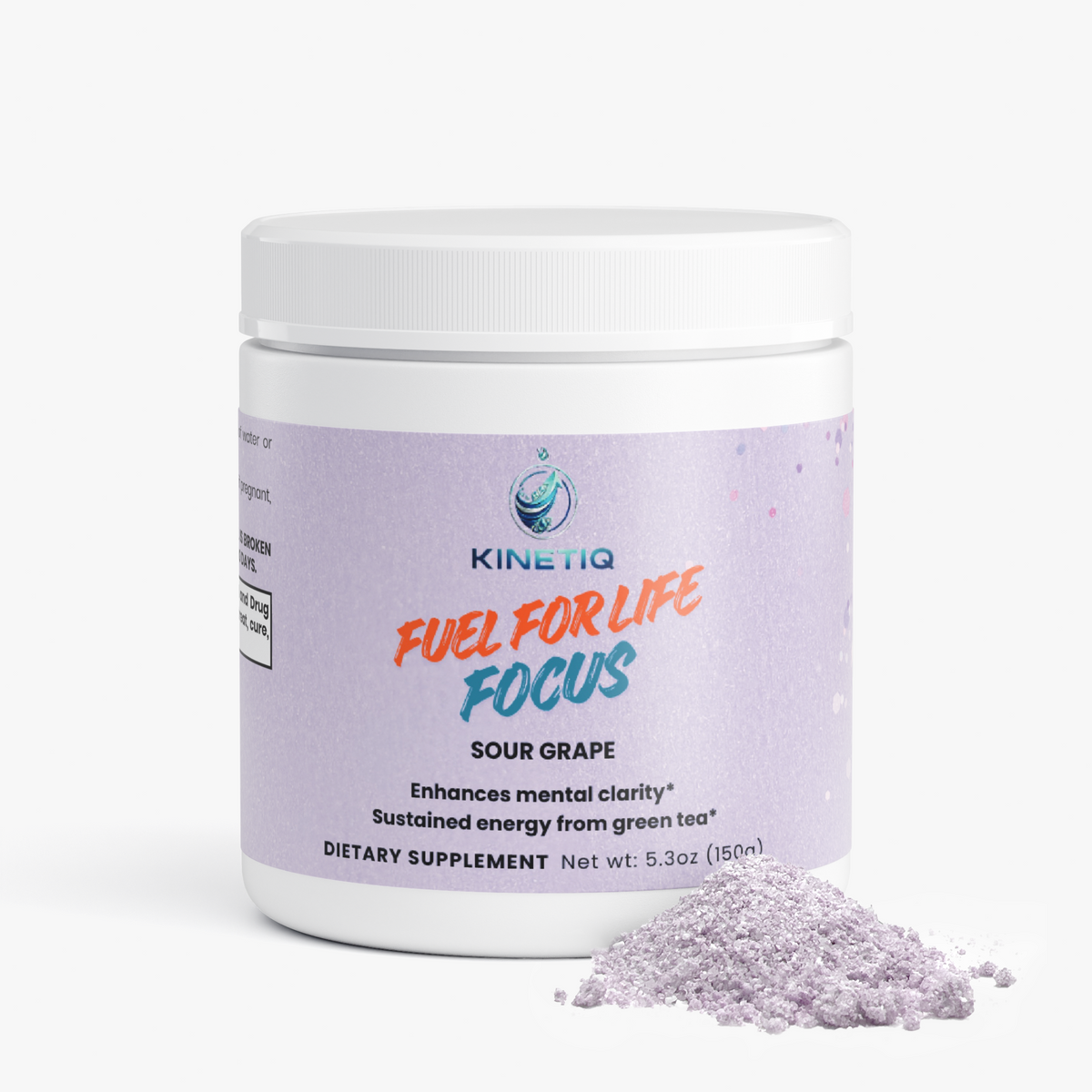 Focus Electrolyte & Brain Support Mix (Sour Grape) 5.3 Oz
