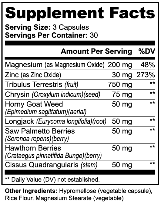Vitality Plus for Men - 90 Caps