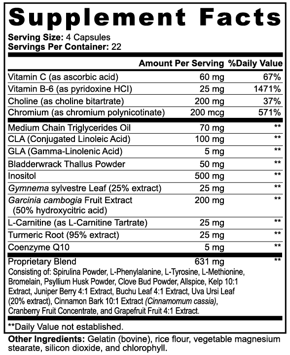 Extreme Fat Burner with MCT 88 Ct