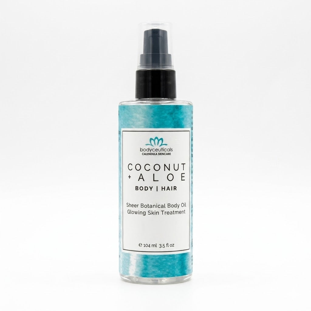 Bodyceuticals Body + Hair Oil - Coconut Aloe