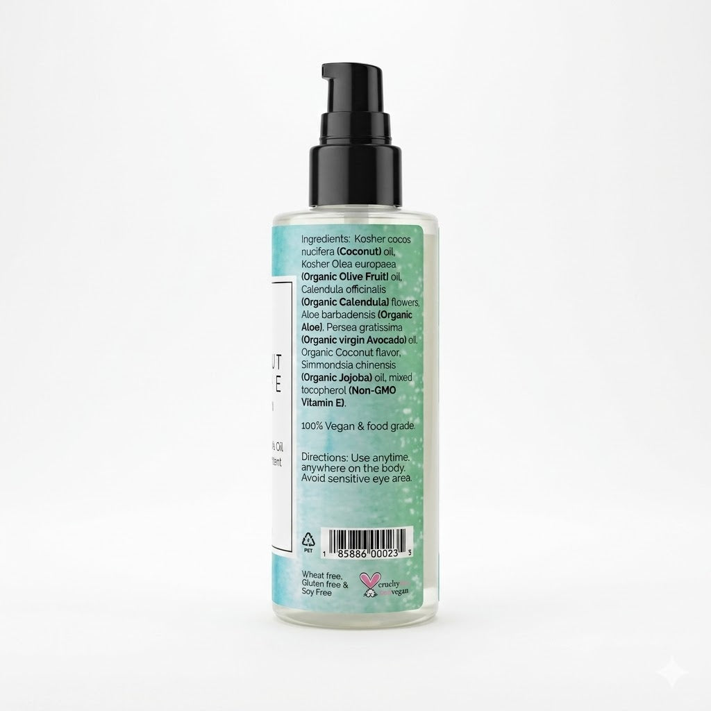 Bodyceuticals Body + Hair Oil - Coconut Aloe