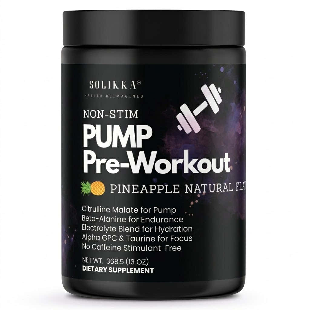 Non-Stim Pump Pre-Workout: Pineapple 312.5g w/ Natural Flavor