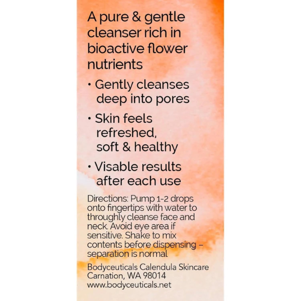 Bodyceuticals Calendula Flower Essences Facial Cleanser