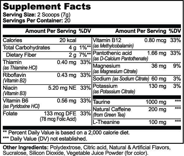 Invigorate Natural Energy + Electrolyte Mix Melon Creamsicle 4.9 Oz