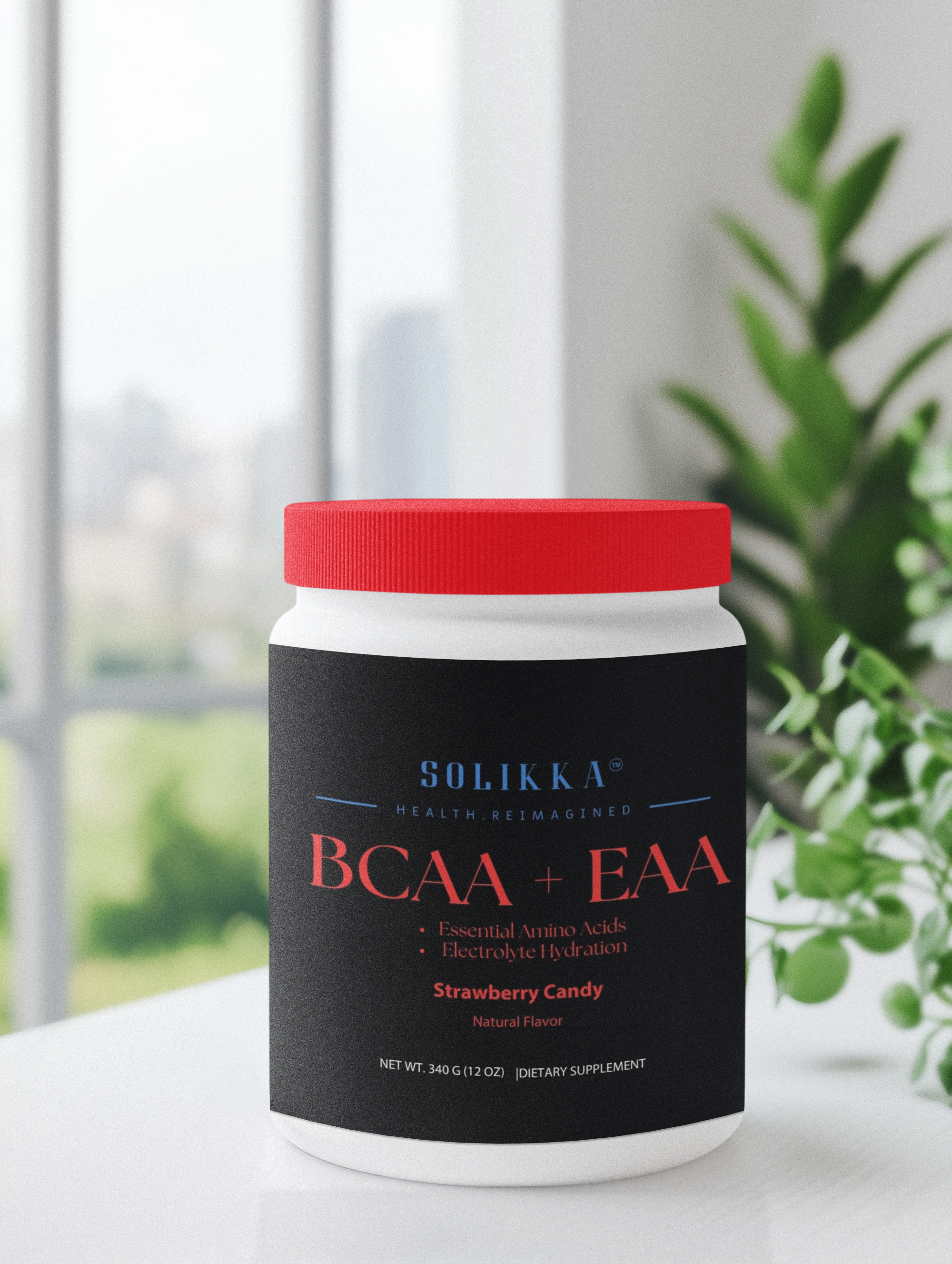 BCAA + EAA Strawberry Candy 300g w/Natural Flavor