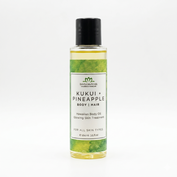 Bodyceuticals Body + Hair Oil - Kukui Pineapple