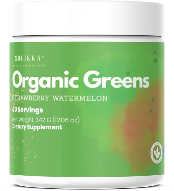 Organic Super Greens Strawberry Watermelon