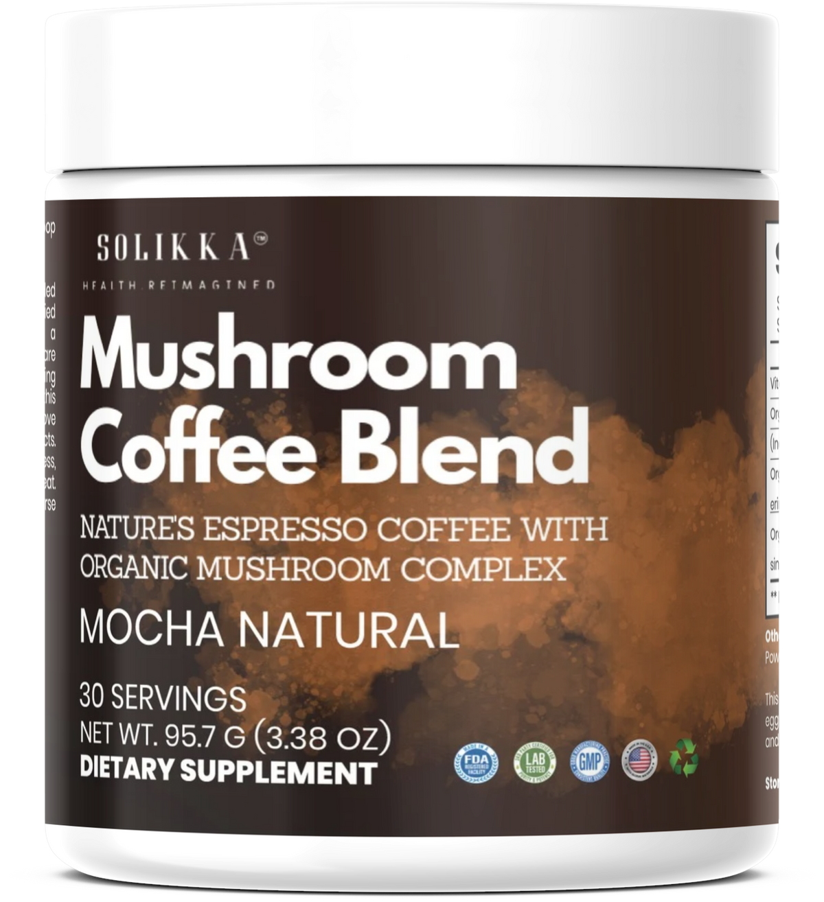 Nature's Espresso Coffee w/Organic Mushroom Complex