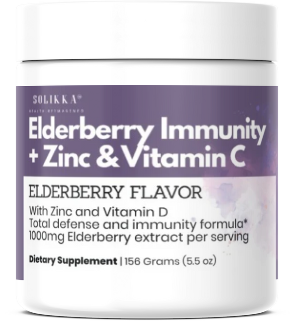 Elderberry Immunity W/ Zinc & Vitamin C