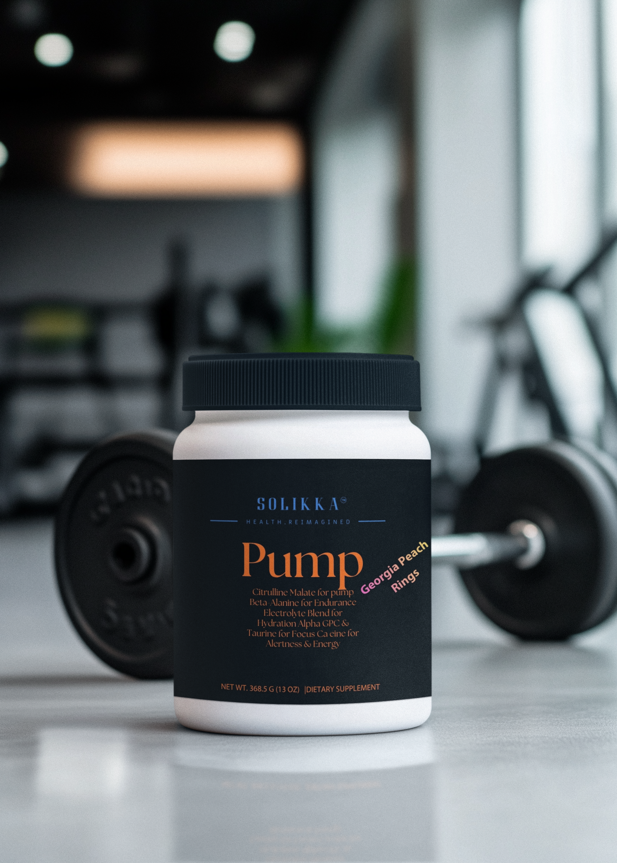 Pump Pre-Workout Georgia Peach Rings 312g