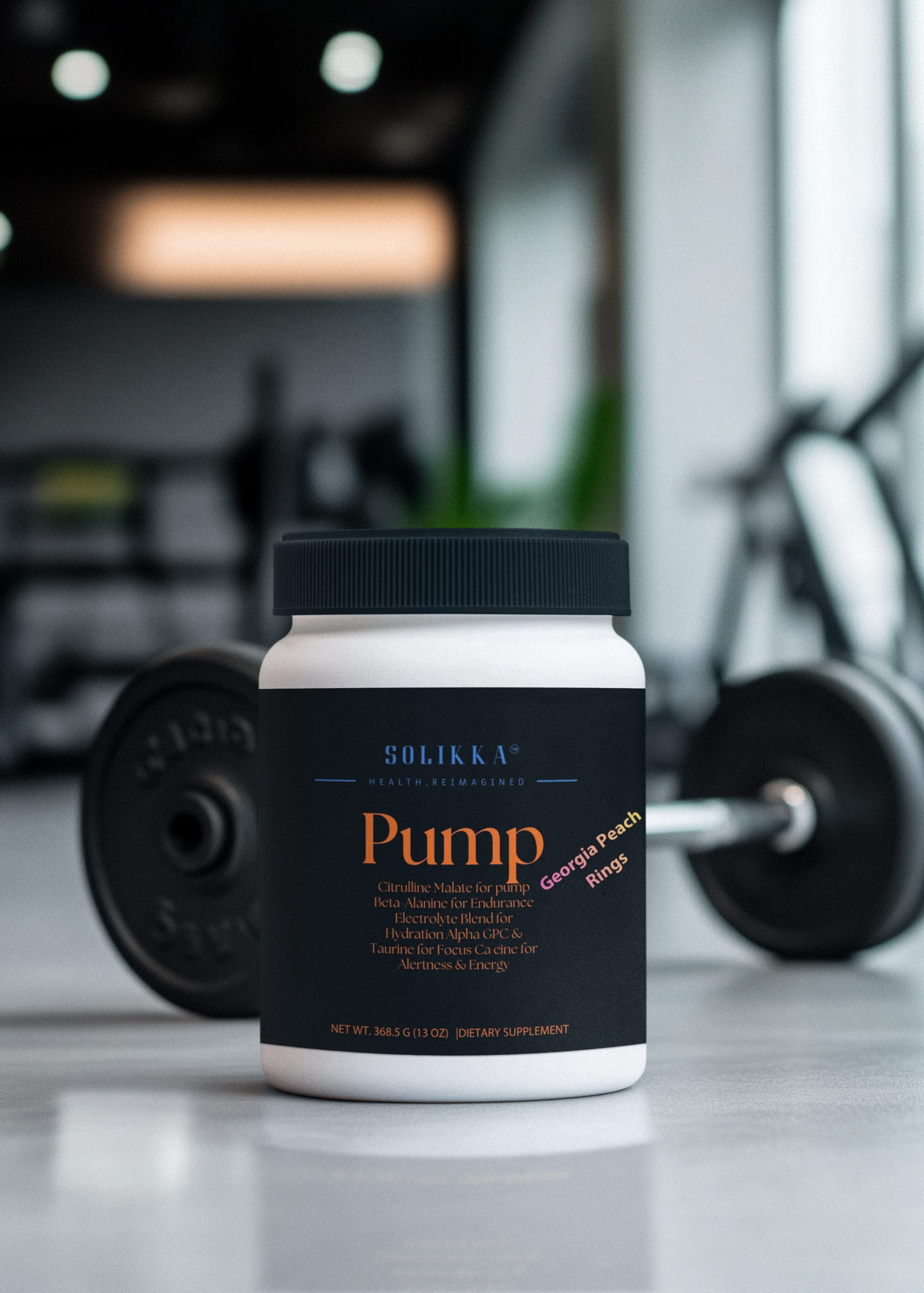 Pump Pre-Workout Georgia Peach Rings 312g