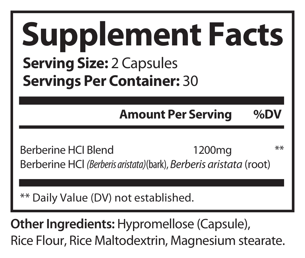 Berberine Plus 1200mg