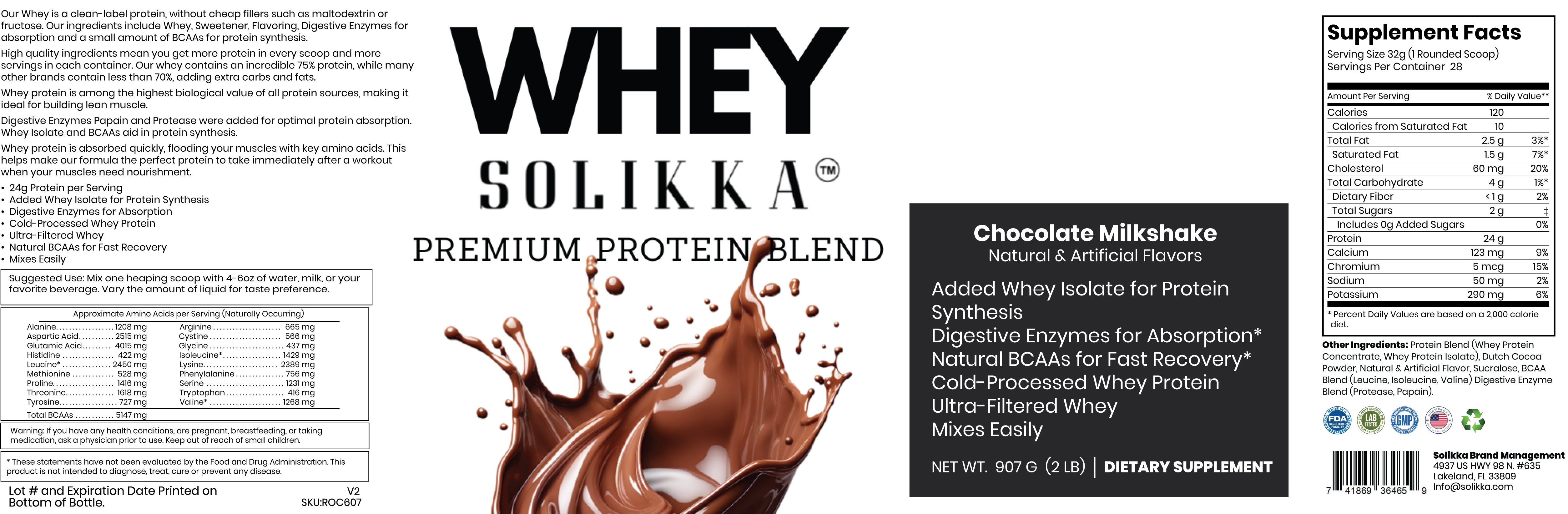 Protein Whey 2lb Chocolate