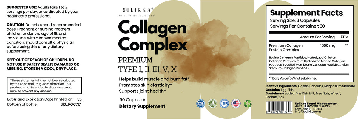 Collagen Complex – Premium Multi-Collagen (90 Capsules)