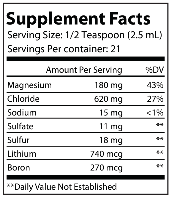 Premium Mineral Complex 2 fl oz